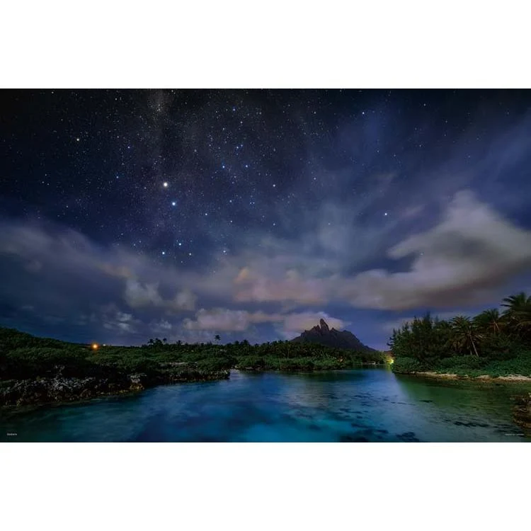 Pussel Södra korset på en månbelyst natt Bora Bora 1000 bitar YAM-10-1439