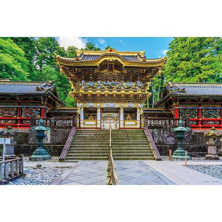 Pussel Gyllene helgedomen: Toshogu Yomeimon Tochigi 1000 bitar YAM-10-1430
