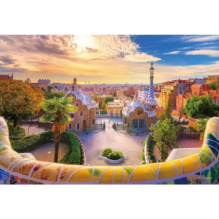 Pussel Barcelona Park Güell Spanien 500 bitar YAM-35-35