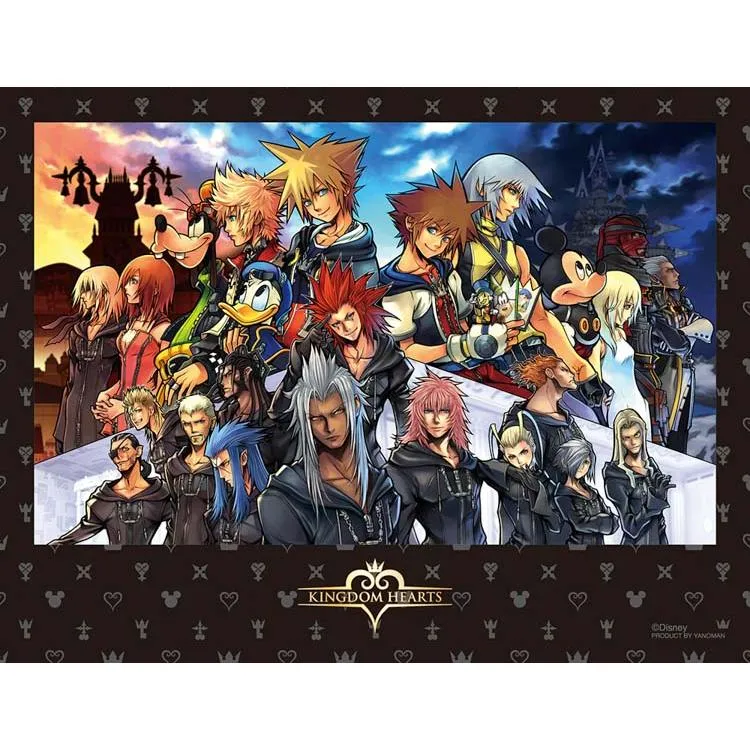 Pussel Kingdom Hearts II FINAL MIX+ Kingdom Hearts 300 bitar YAM-42-104