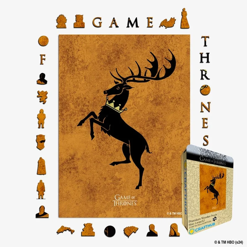 Huset Baratheon - träpussel