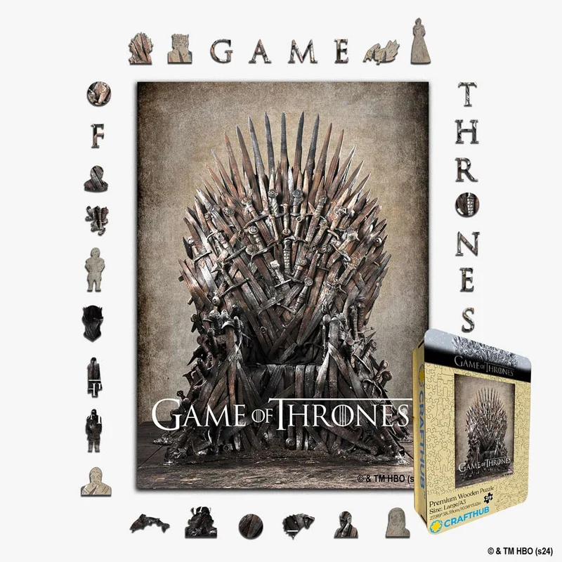 Game Of Thrones - träpussel