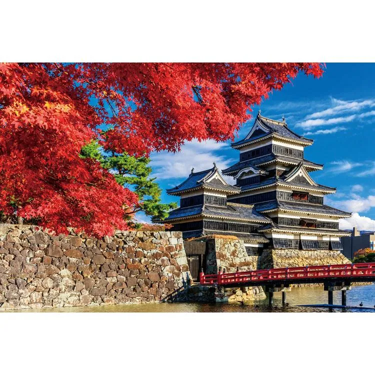 Pussel Höst Matsumoto Slott Nagano [CP-AL] 1000 Bitar YAM-10-1495