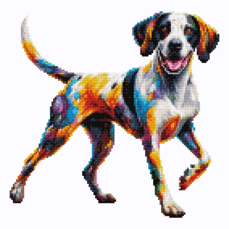Pointer hund - Diamond Painting Kit