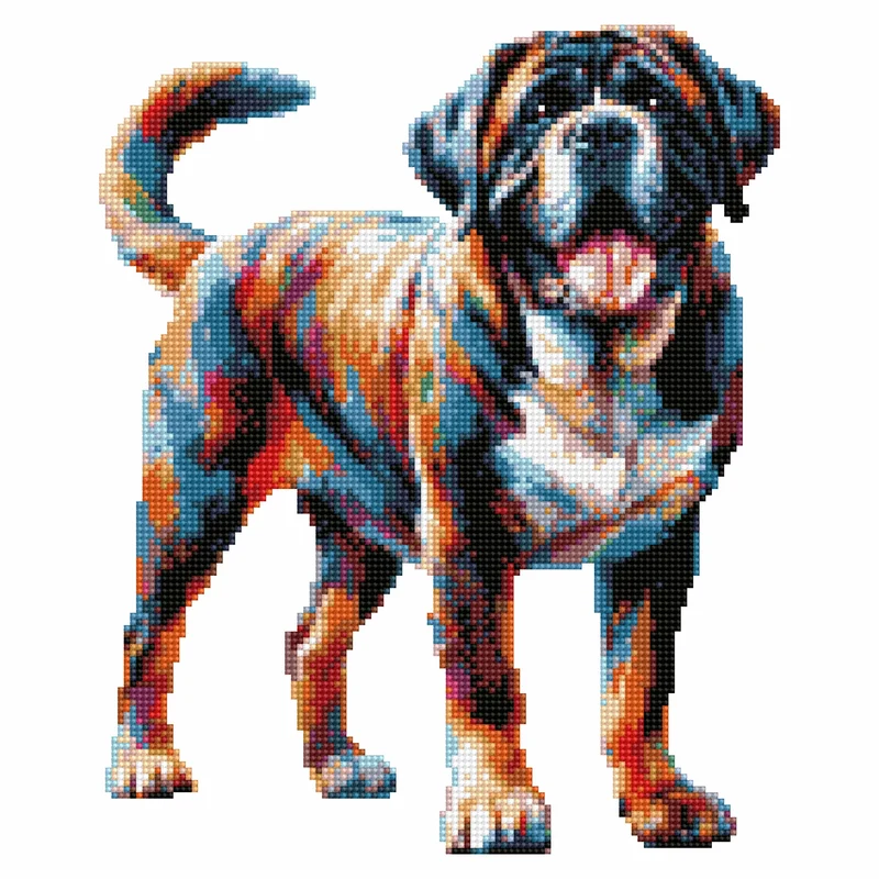 Mastiffhund - Diamond Painting Kit