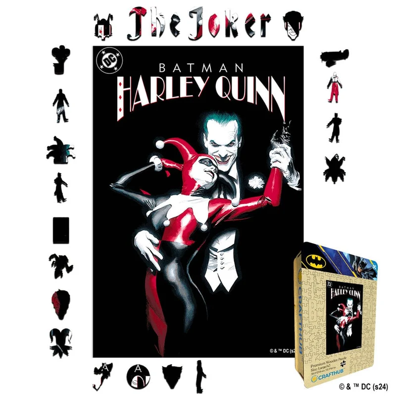 Jokerns och Harleys dans - Träpussel