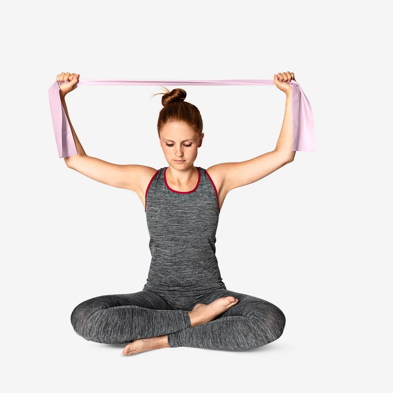 Open exercise bands - Medium, heavy and extra heavy
