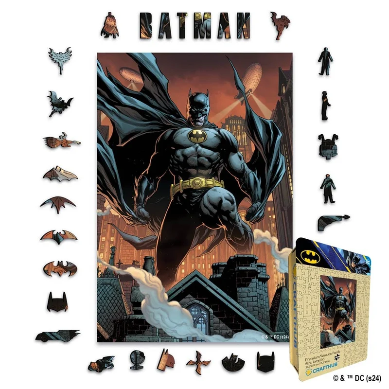 Batman Gothams Väktare - Träpussel