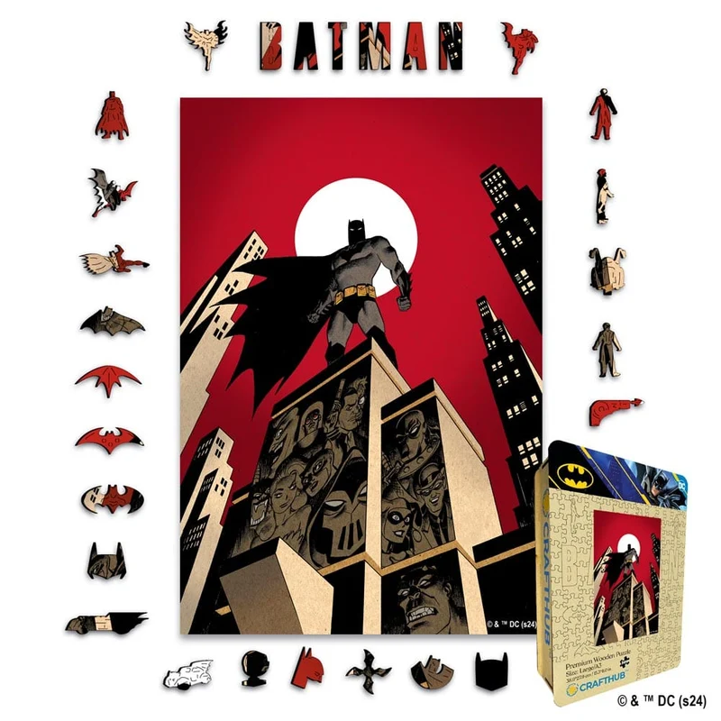 Gothams väktare - Träpussel