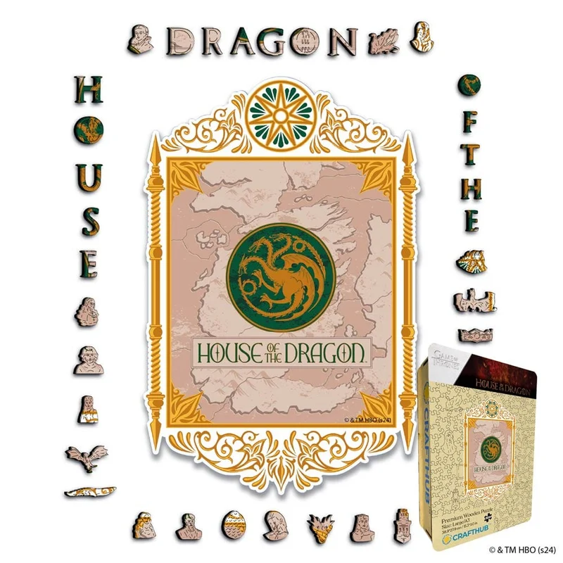 Drakens emblem - Pussel