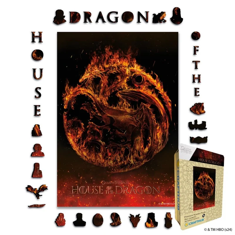 Drakens hus - Pussel