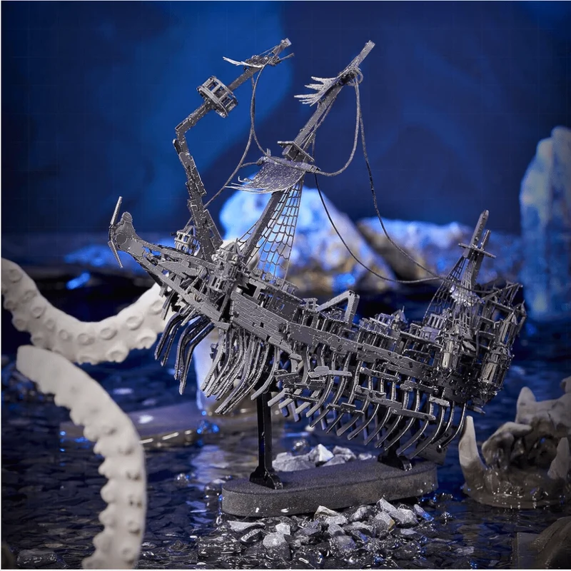 Havsspöket Piratskepp 3D Metallpussel