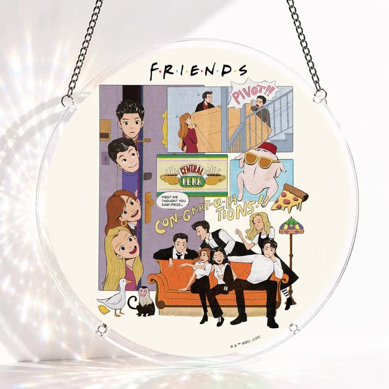 Akrylpussel som solfångare - Friends Forever