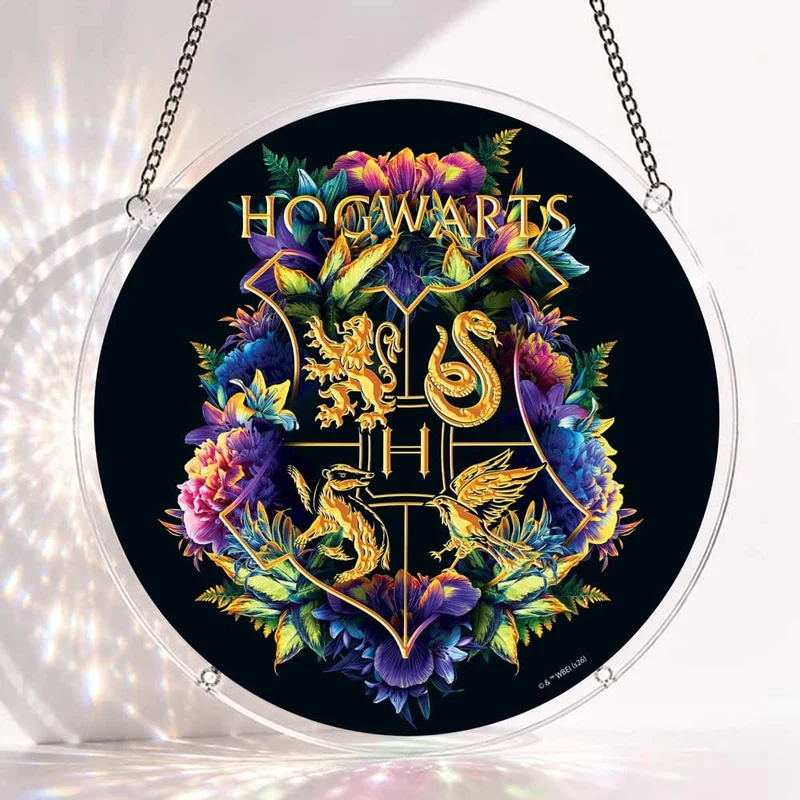 Akrylpussel som solfångare - Hogwarts Vapensköld