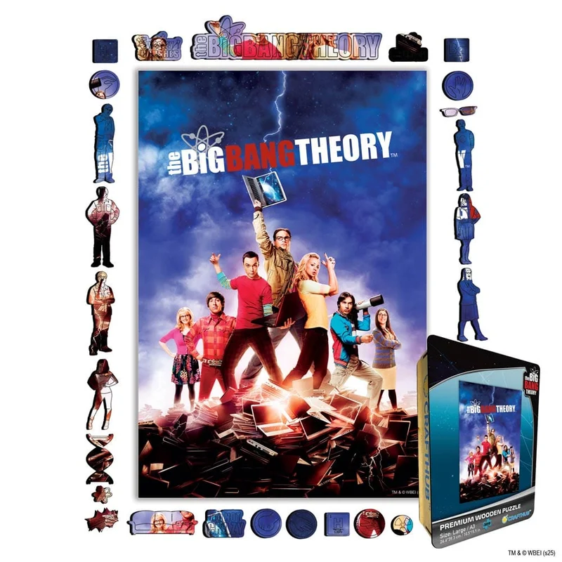 The Big Bang Theory - Träpussel