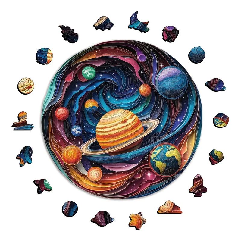 Universum - Träpussel