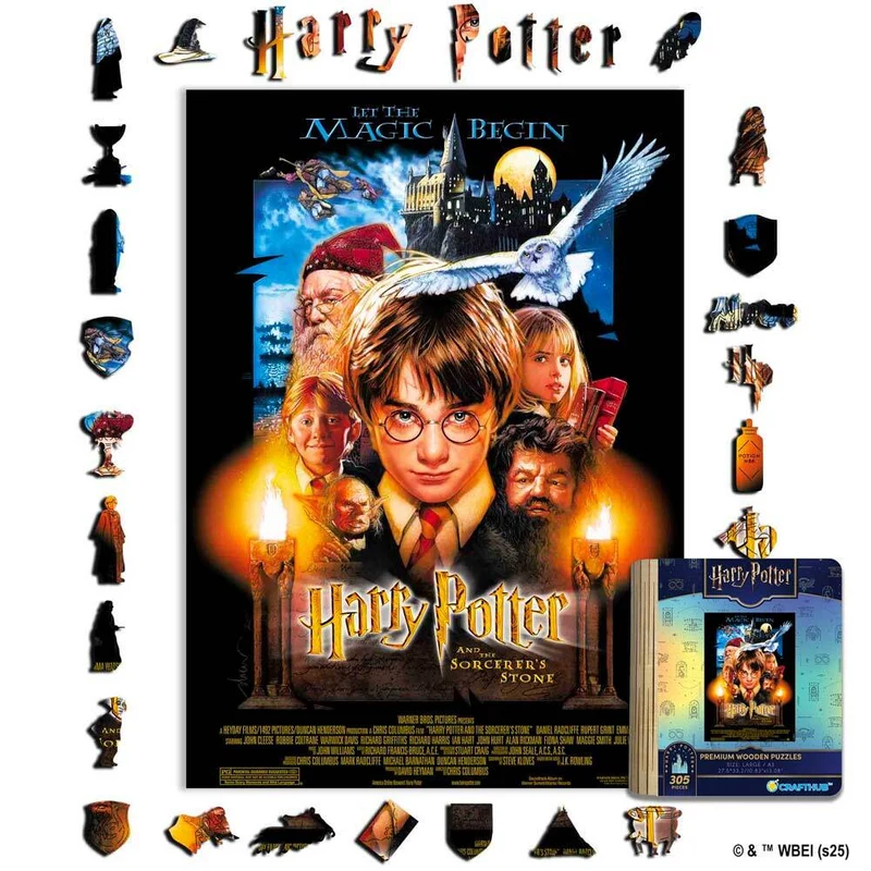 Harry Potter och de Vises Sten - Träpussel