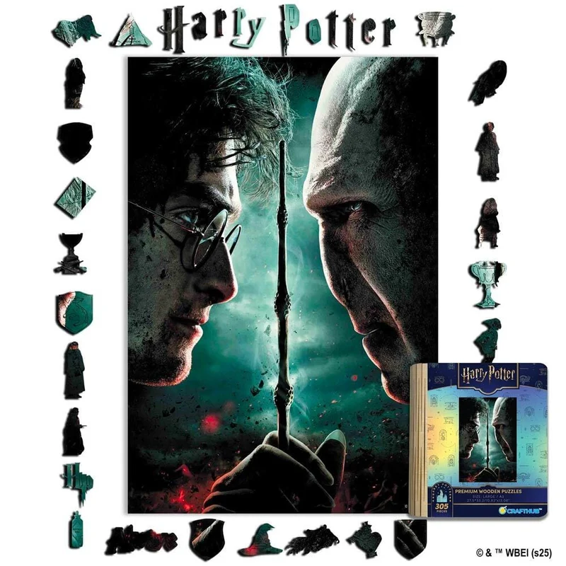 Harry vs Voldemort - Träpussel