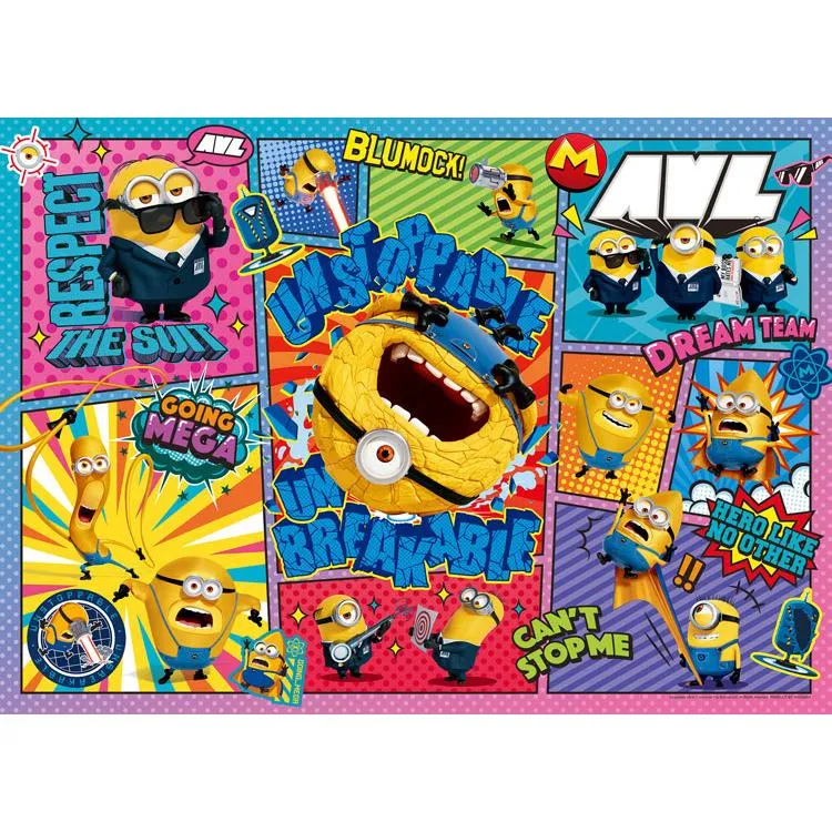 Pussel Going Mega Minions 500 bitar YAM-05-1089 YANOMAN