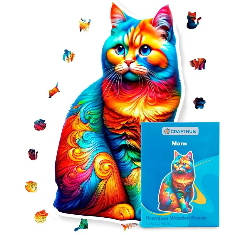Manx katt - pussel