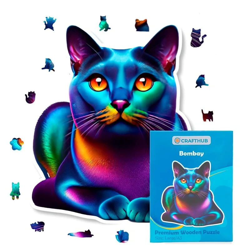 Bombay katt - pussel