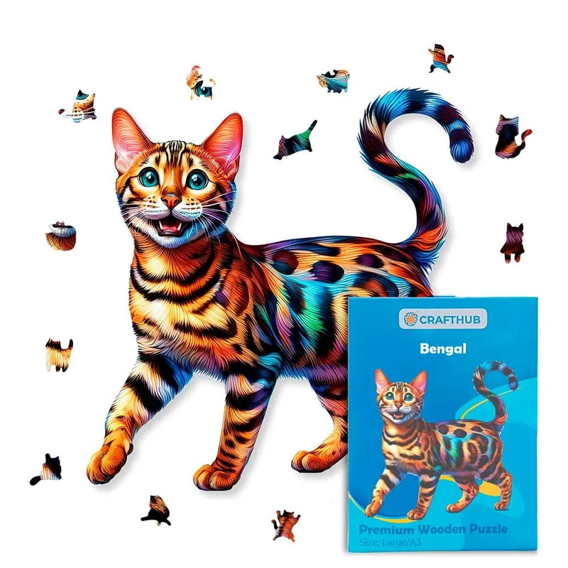 Bengal katt - pussel