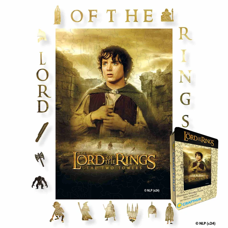 Frodo Baggins och Midgård - Träpussel