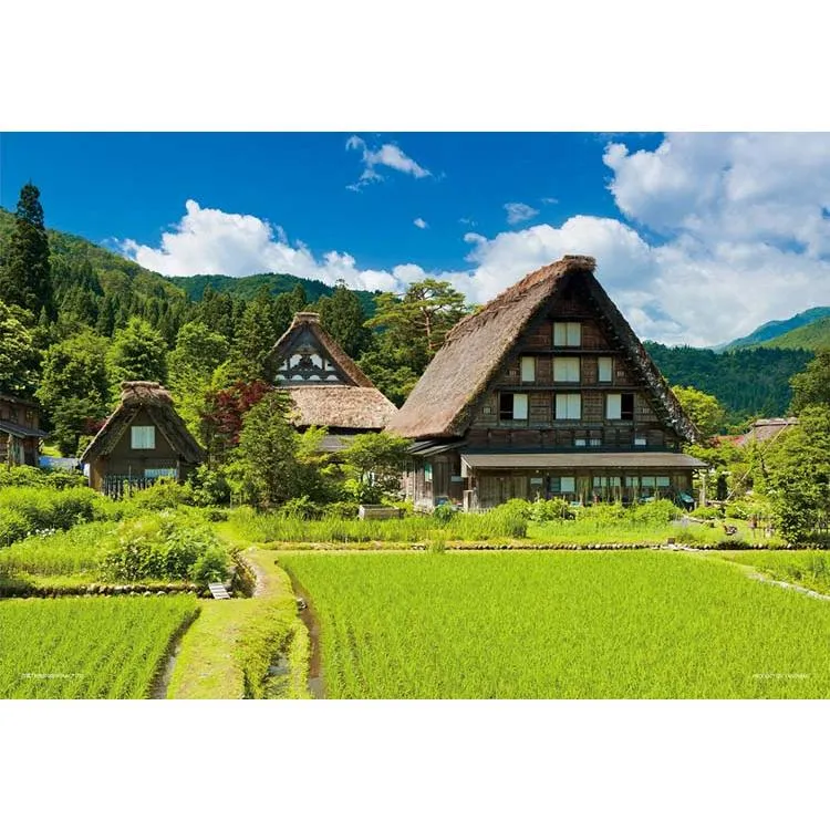 Pussel Uppfriskande Shirakawa-go Gifu 108 bitar YAM-01-2093 YANOMAN