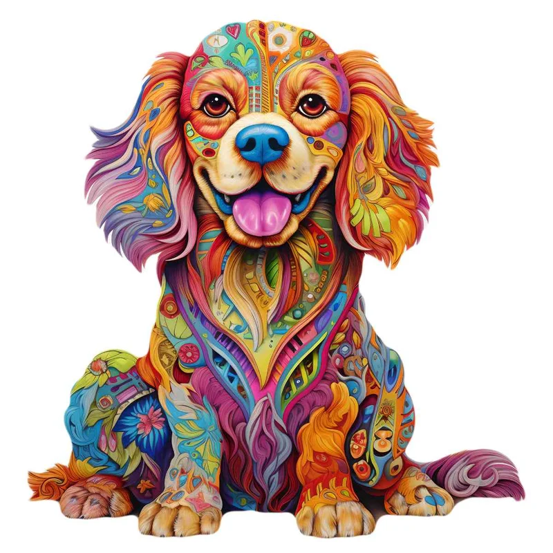 Cavalier King Charles Spaniel Hund - Pussel
