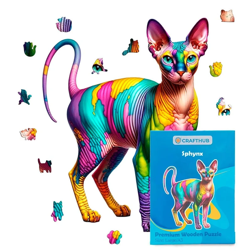Sphynx katt - pussel