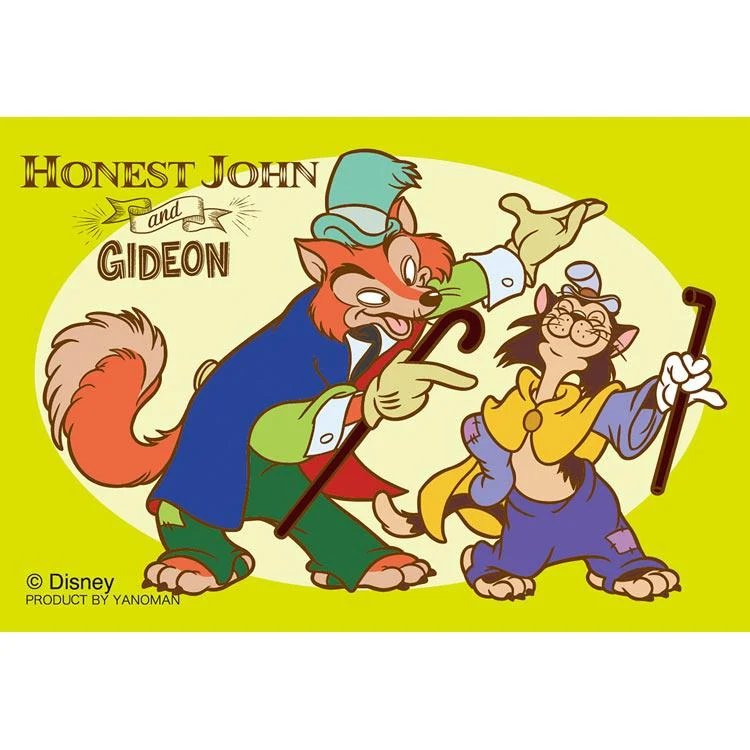 Pussel Honest John & Gideon Pinocchio 70 bitar YAM-70-20 YANOMAN