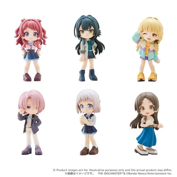 PalVerse The Idolmaster Gakuen Vol. 1 – 6-figur box set [Bushiroad Creative]