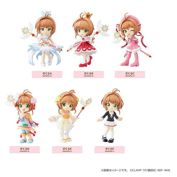 PalVerse Cardcaptor Sakura: Clear Card Arc – Box med 6 siffror [Bushiroad Creative]