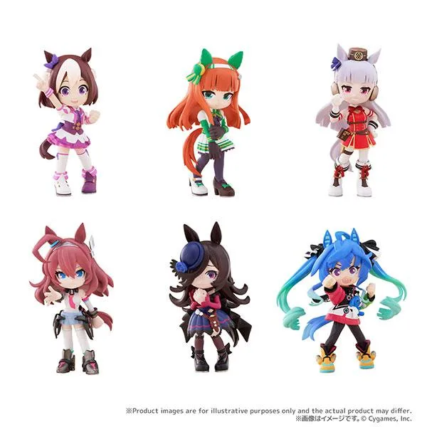 PalVerse Uma Musume: Pretty Derby Vol. 1 – Box med 6 siffror [Bushiroad Creative]