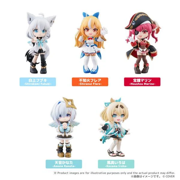 PalVerse Hololive Vol. 1 – Box med 6 siffror [Bushiroad Creative]