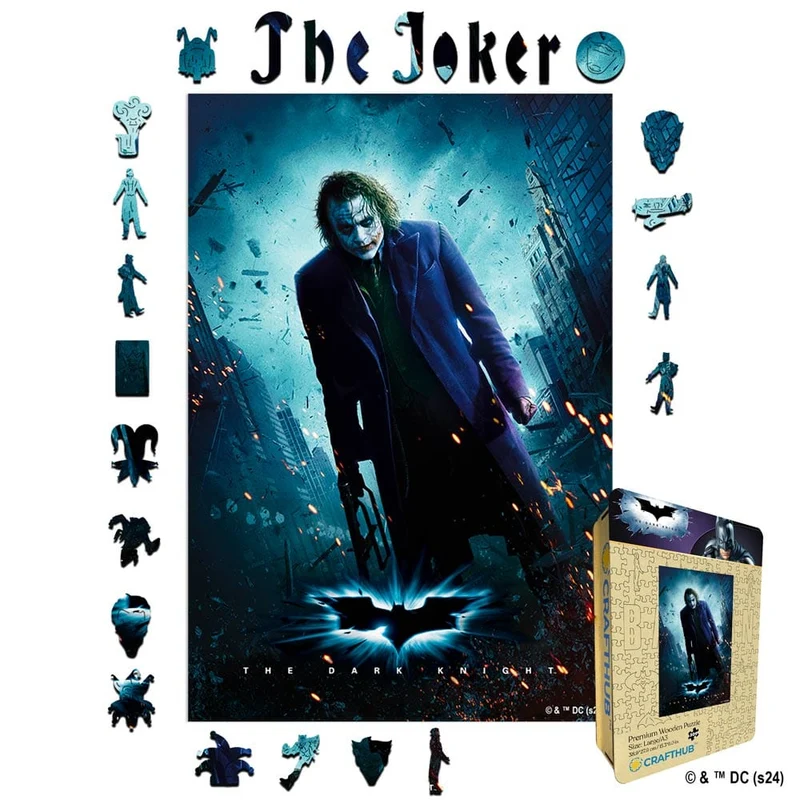 Jokerns Vansinnesfärd - Träpussel