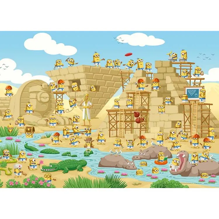 Pusselsökning! Minions jobbar hårt! Minions 500 bitar YAM-05-1084 YANOMAN