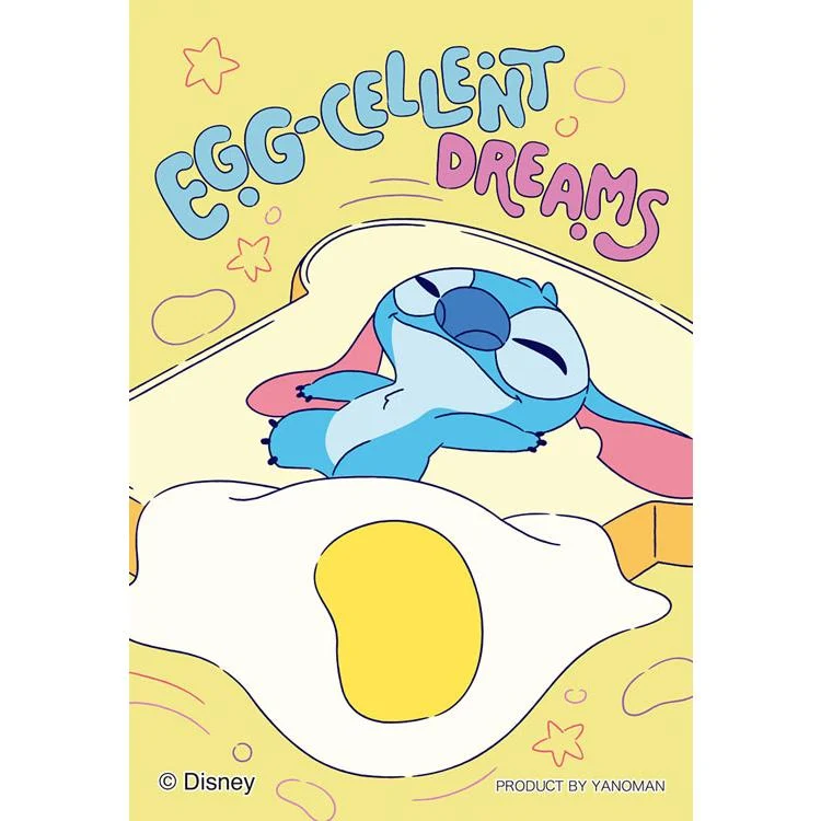 Pussel Food Rush / Stitch Stekt ägg Lilo & Stitch 70 bitar YAM-70-51 YANOMAN