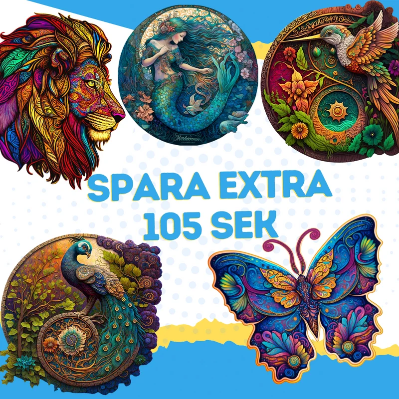Topp 5 bästsäljare (upp till 210 SEK rabatt + gratis frakt)
