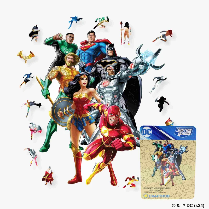 Justice League Legends träpussel