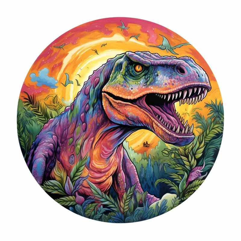 Dinosaurie T-Rex - Pussel