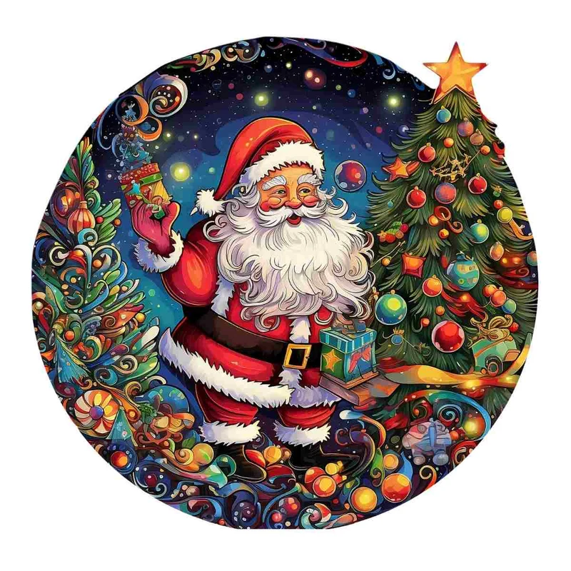 Jultomten - Pussel