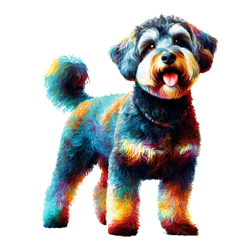 Schnoodle Hund - Pussel