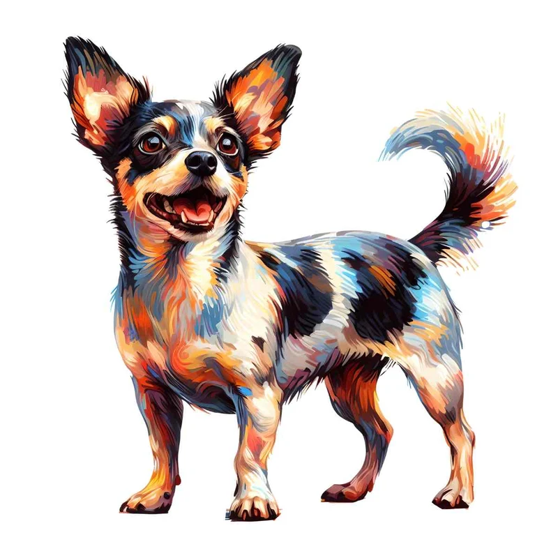 Rat Terrier Hund - Pussel