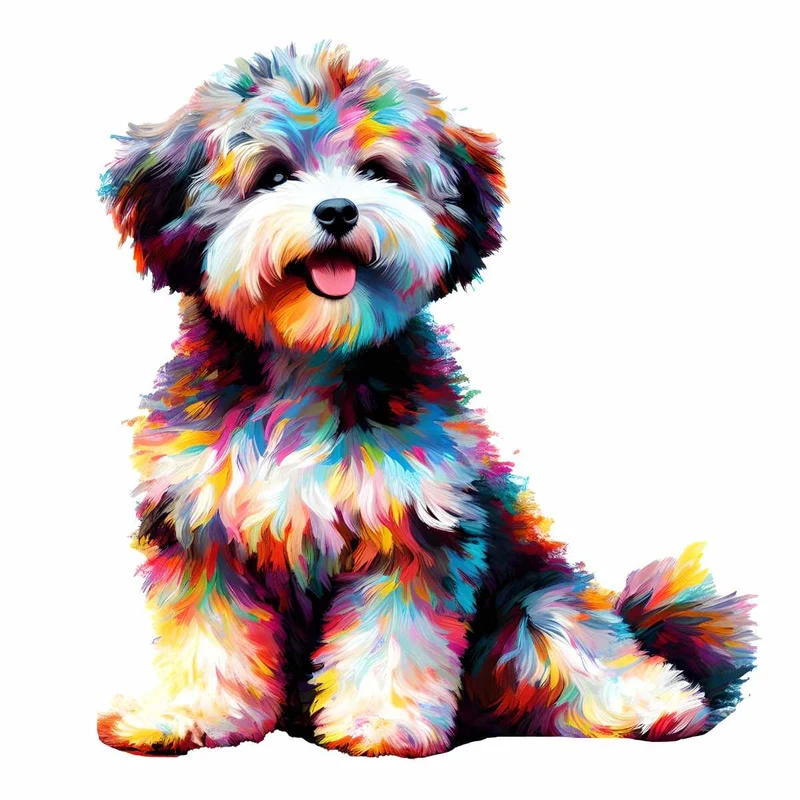 Poochon Hund - Pussel