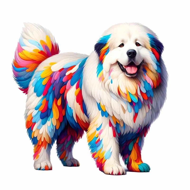 Great Pyrenees Hund - Pussel