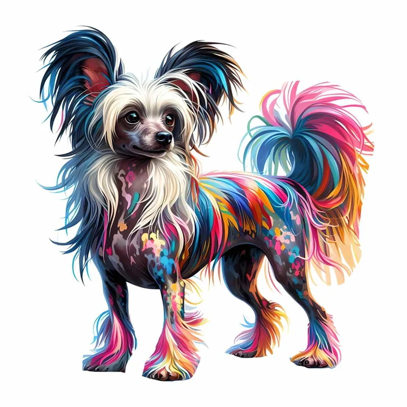 Kinesisk halvmånehund - Pussel