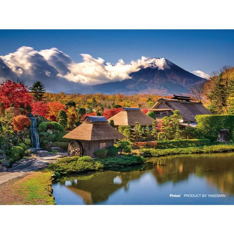 Pussel Mount Fuji och Oshino Hakkai 150 bitar YAM-2308-30