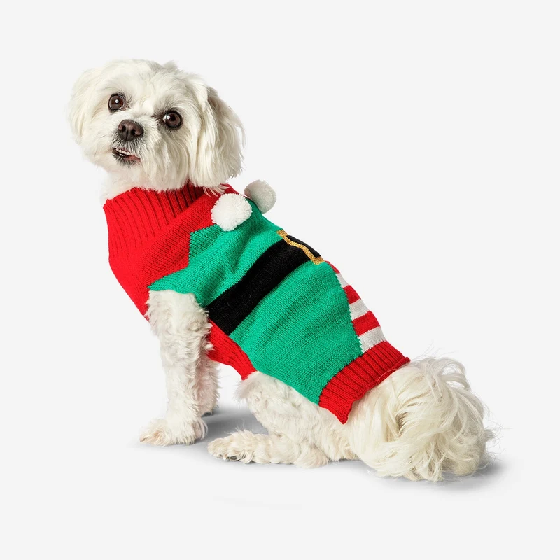 Dog sweater - Elf jumper