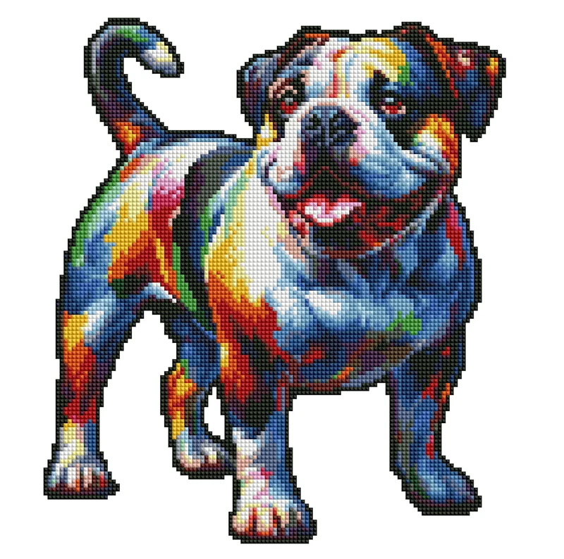 American Bull - Diamond Painting Kit